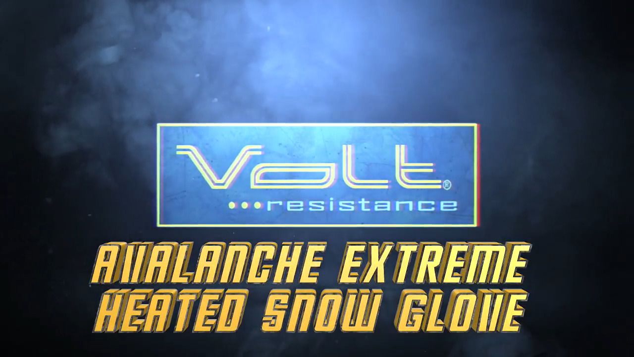 opplanet volt resistance avalanche extreme 7v heated snow gloves video