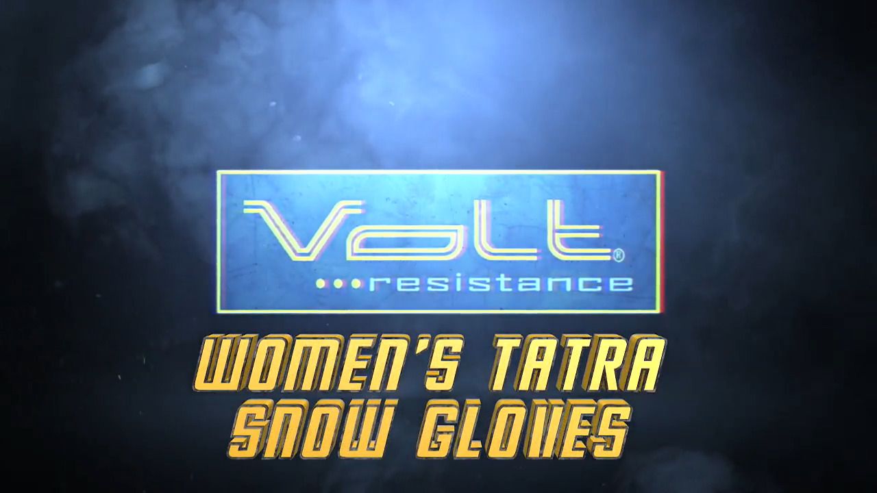 opplanet volt resistance tatra womens 7v heated snow gloves video
