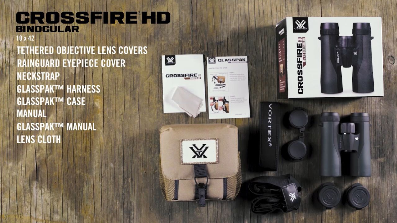 opplanet vortex crossfire hd 10x42 binoculars video