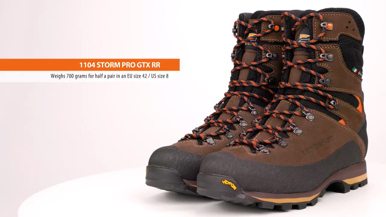 opplanet zamberlan 1104 storm pro gtx rr hunting boots video