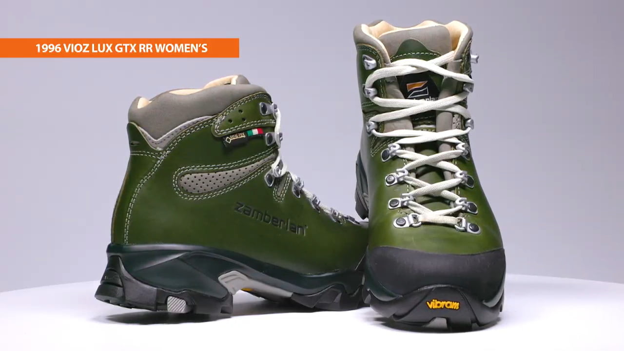opplanet zamberlan 1996 vioz lux gtx rr womens backpacking shoes video