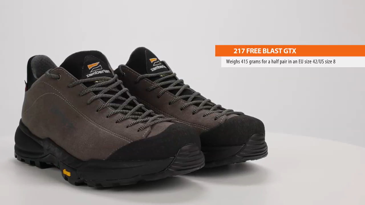 opplanet zamberlan 217 free blast gtx hiking shoes video