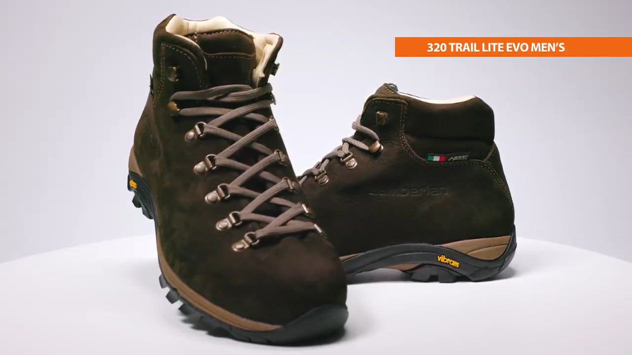 opplanet zamberlan 320 trail lite evo gtx mens hiking shoes video
