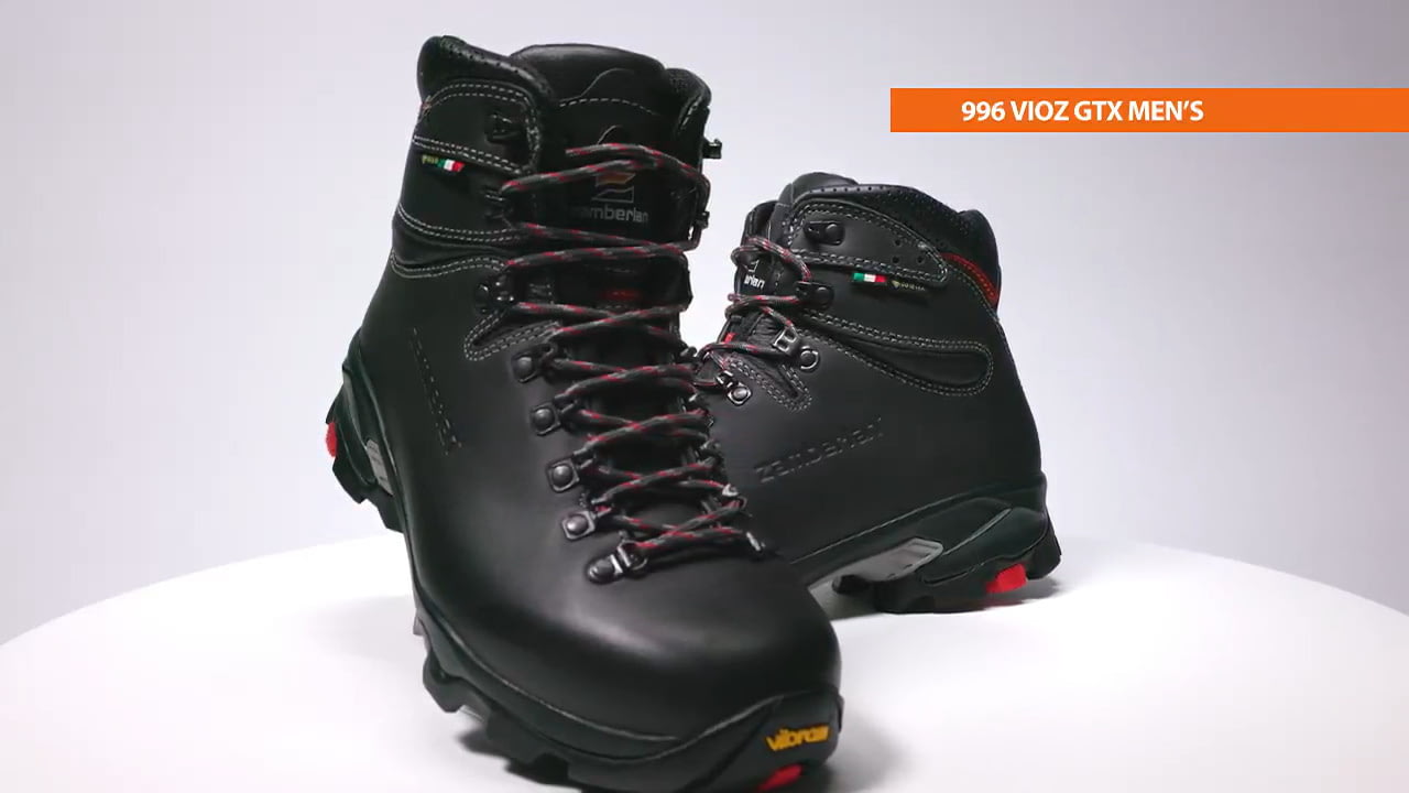 opplanet zamberlan 996 vioz gtx mens backpacking shoes video