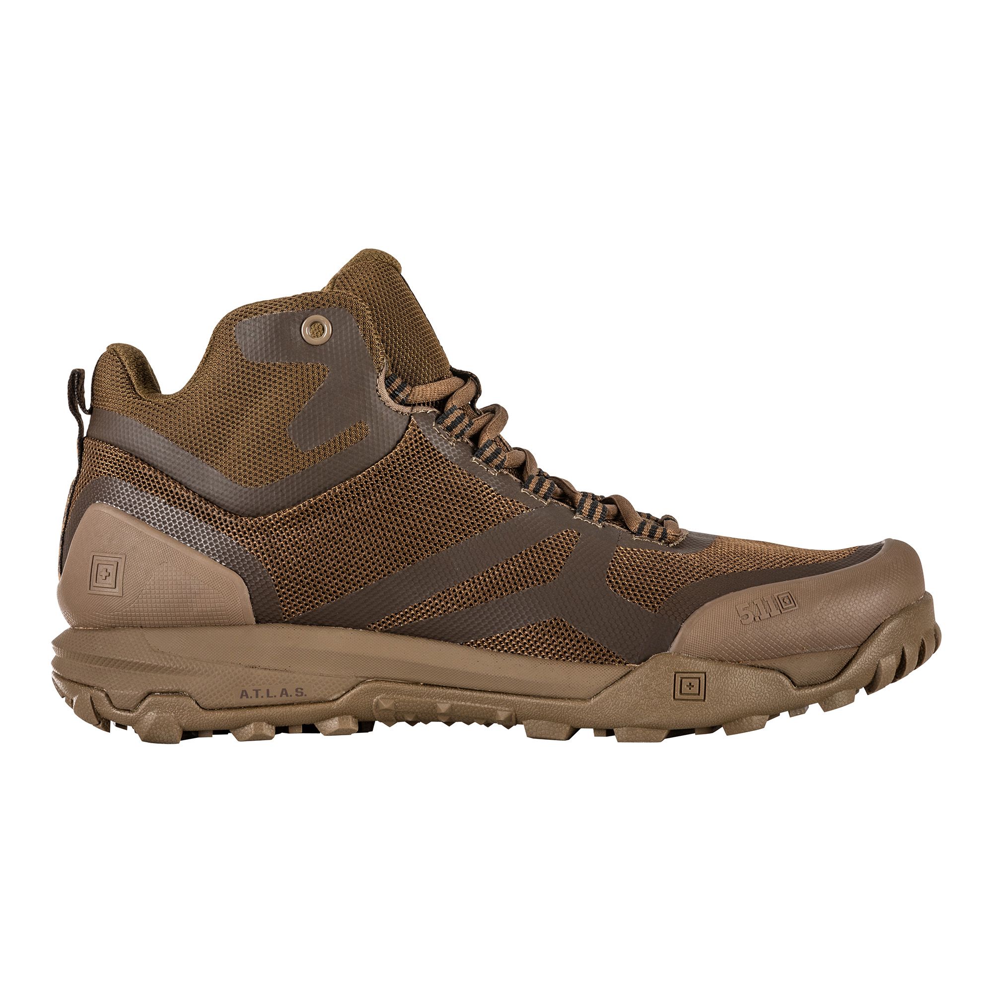 5.11 Tactical Tan Boots Men’s size 8.5R 5.11 Tactical Lace Up Solid Boots for Men for Sale | Shop  main image 3