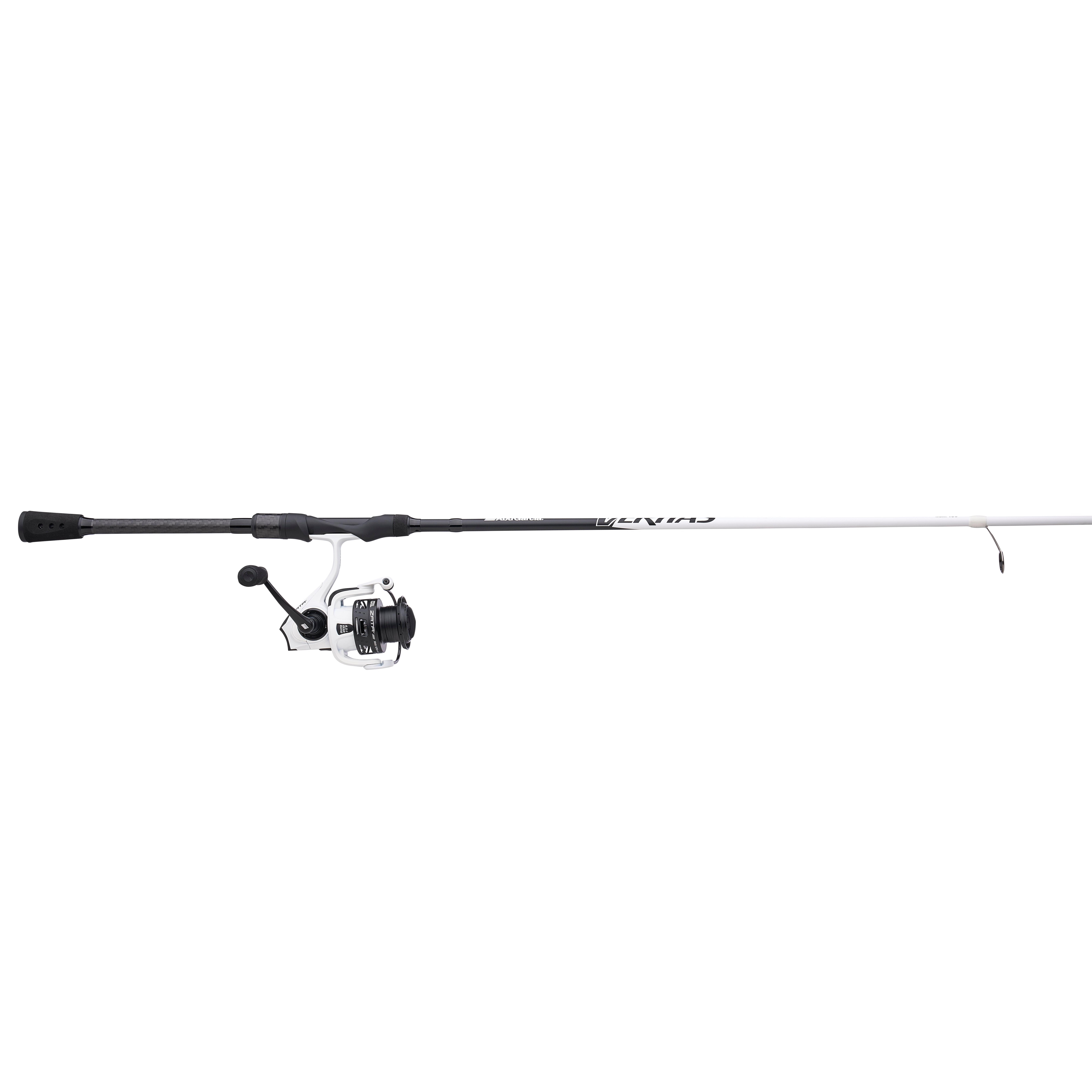 abu garcia veracity vs veritas 6'6" Spinning Reel and Fishing Rod Combo, Smooth Operation Reel with 10 Stainless Steel Ball Bearings, Carbon Matrix Drag System, Graphite + Powerlux 100 Rod Blank trying to set your PB or simply out fish your buddy Abu Garcia Veritas Spinning Rod