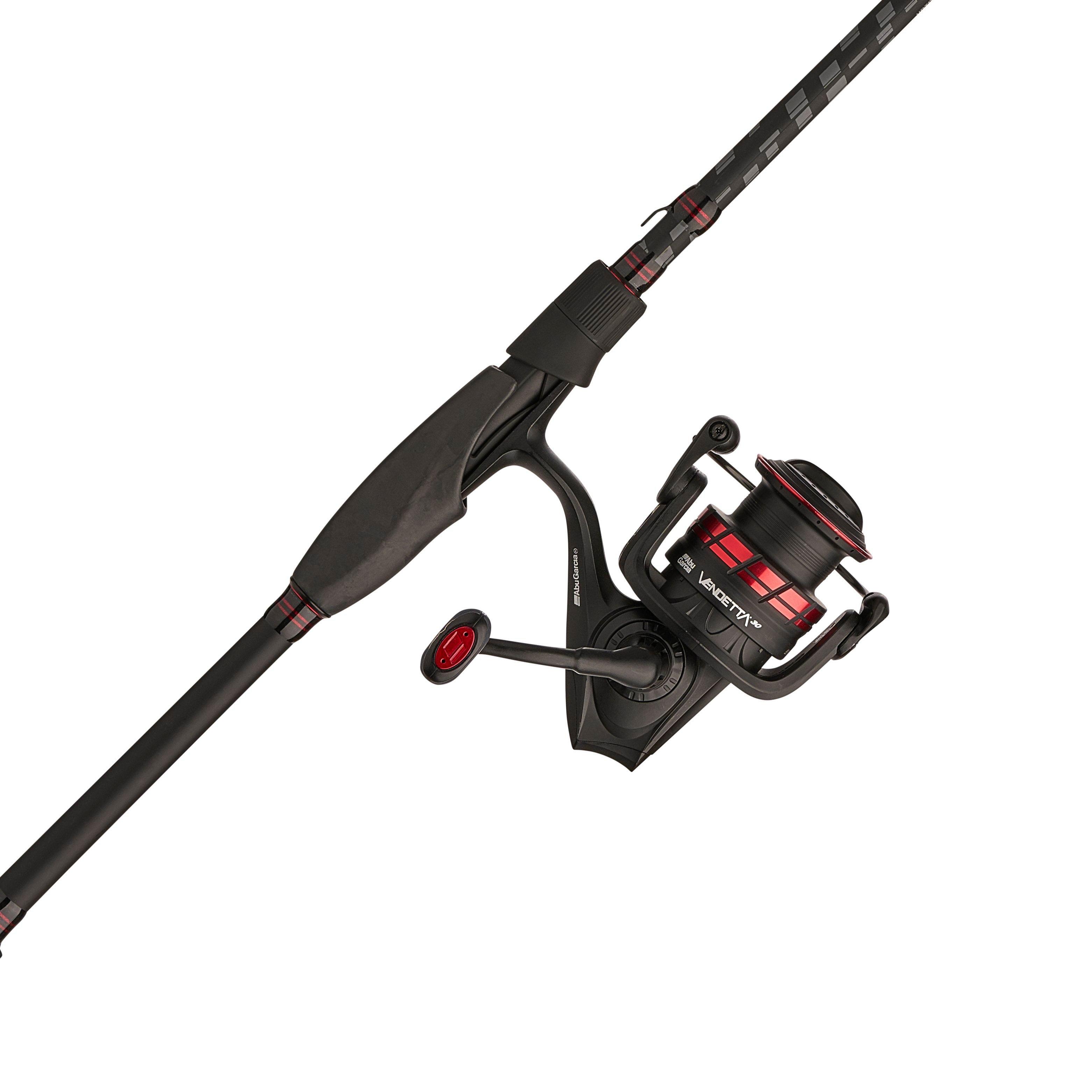 Abu Garcia Fishing Rods Set Abu Garcia Vendetta Spinning Rod Reel Combo   CampSaver
