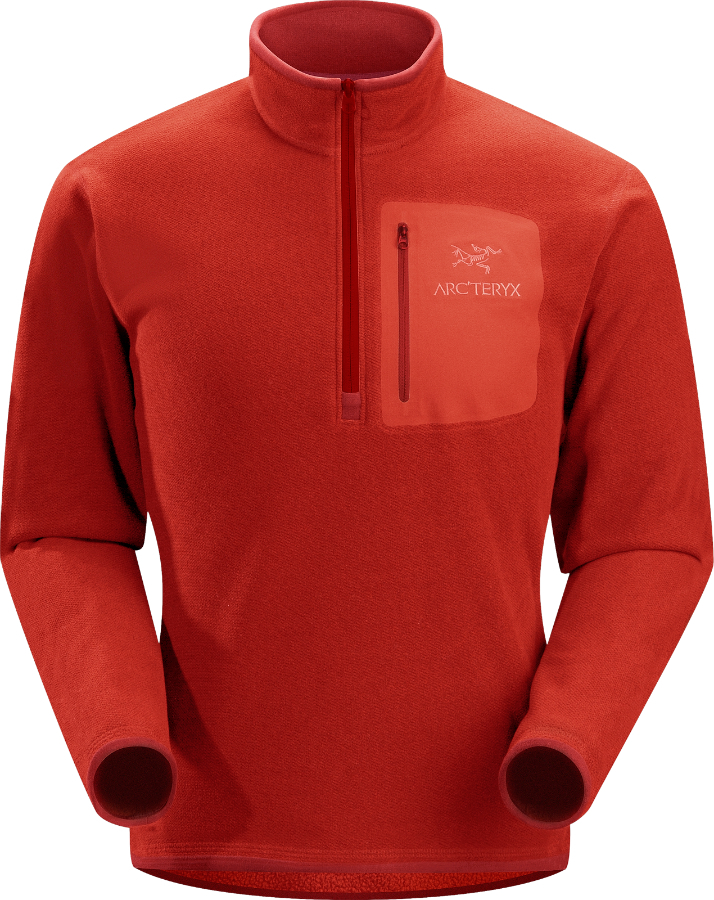 S！ARC’TERYX APACHE AR ZIP FLEECE オレンジ Arc'teryx Apache AR Zip Neck - Men's | | CampSaver.com