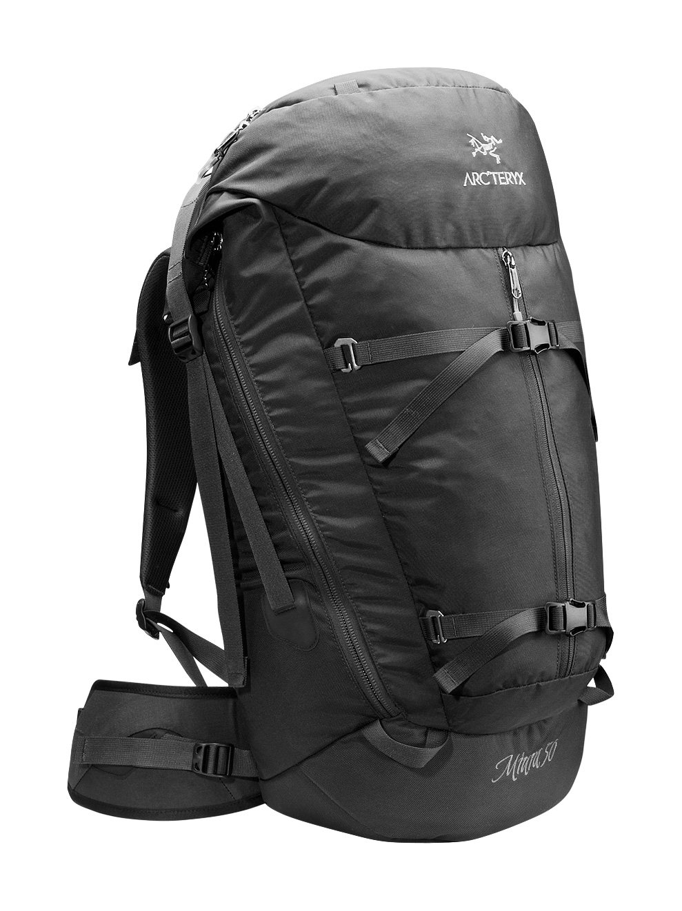 Arc'teryx ブラックリュック opplanet-arc-teryx-miura-50l-