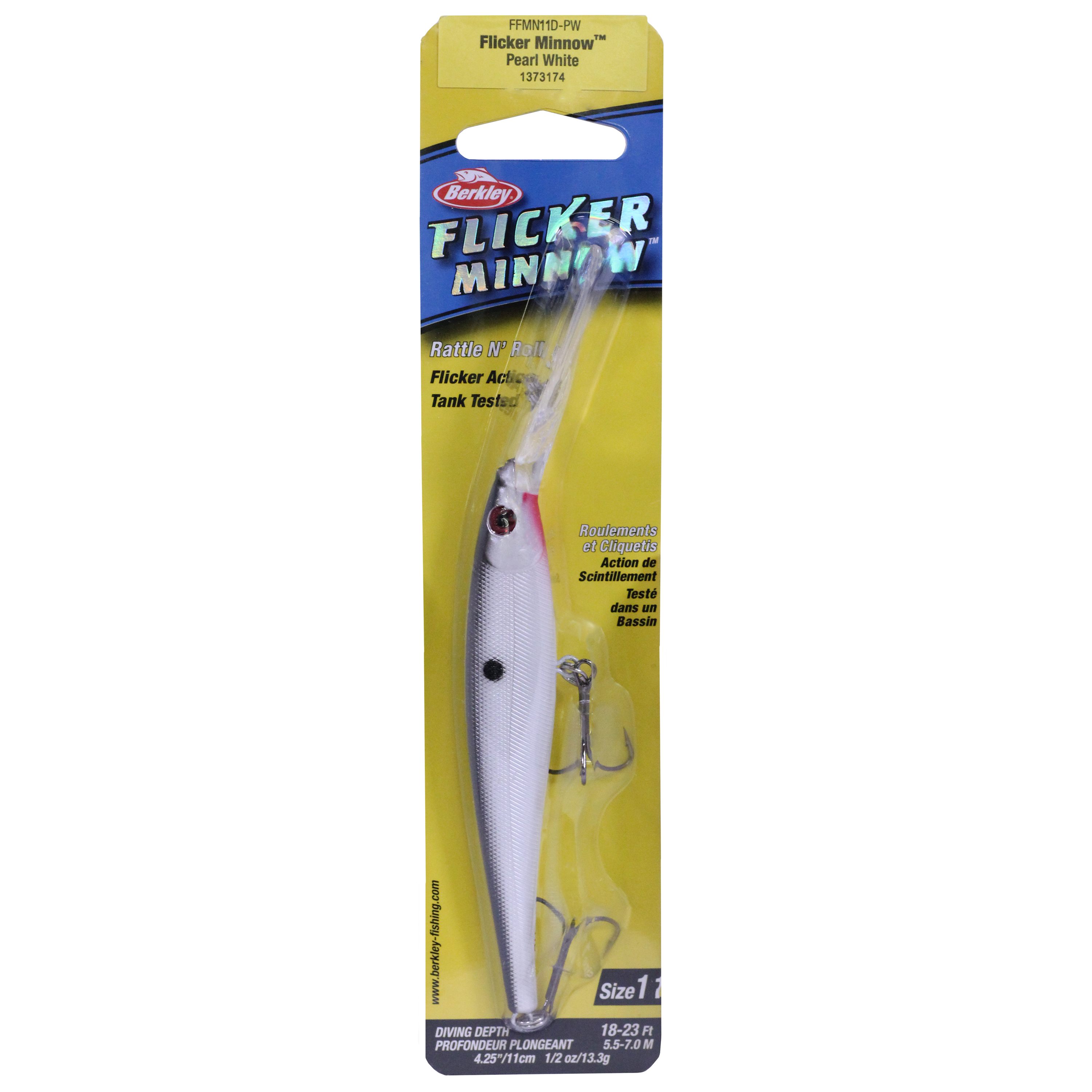Berkley FFMN11D-PW Flicker Minnow 11cm 1373174 — CampSaver