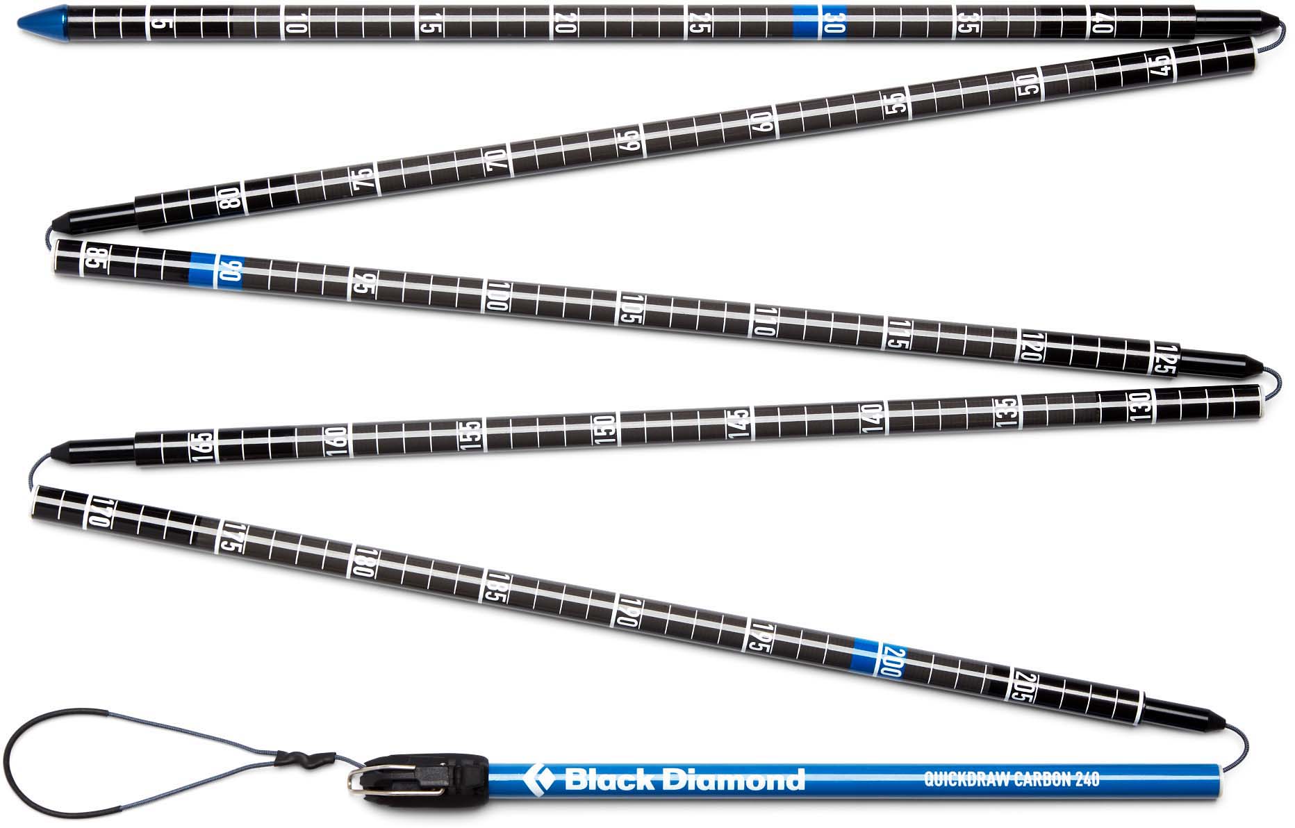 Black Diamond Quickdraw Carbon Probe 240 BD1091090000ALL1 , 62 