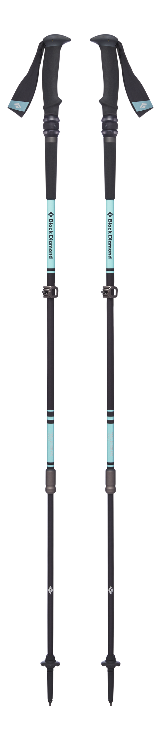 Black Diamond Trail Pro Shock Trekking Poles S14 T-Pole Red 68-140cm - View #7