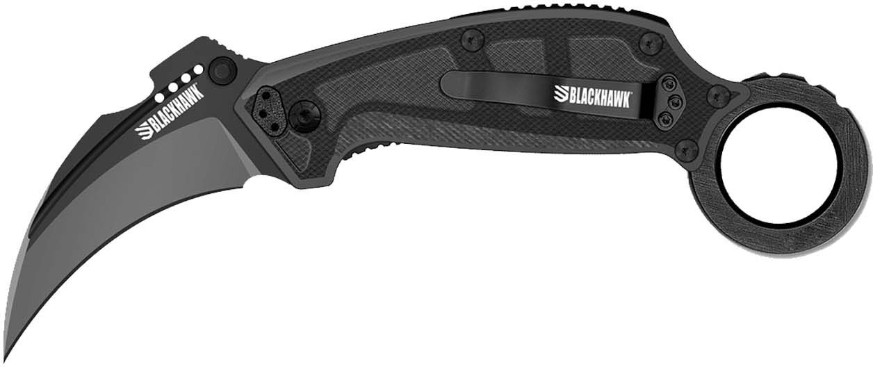 BlackHawk Garra 3 Folding Knife BH15G3201BK , 30% Off with Free 