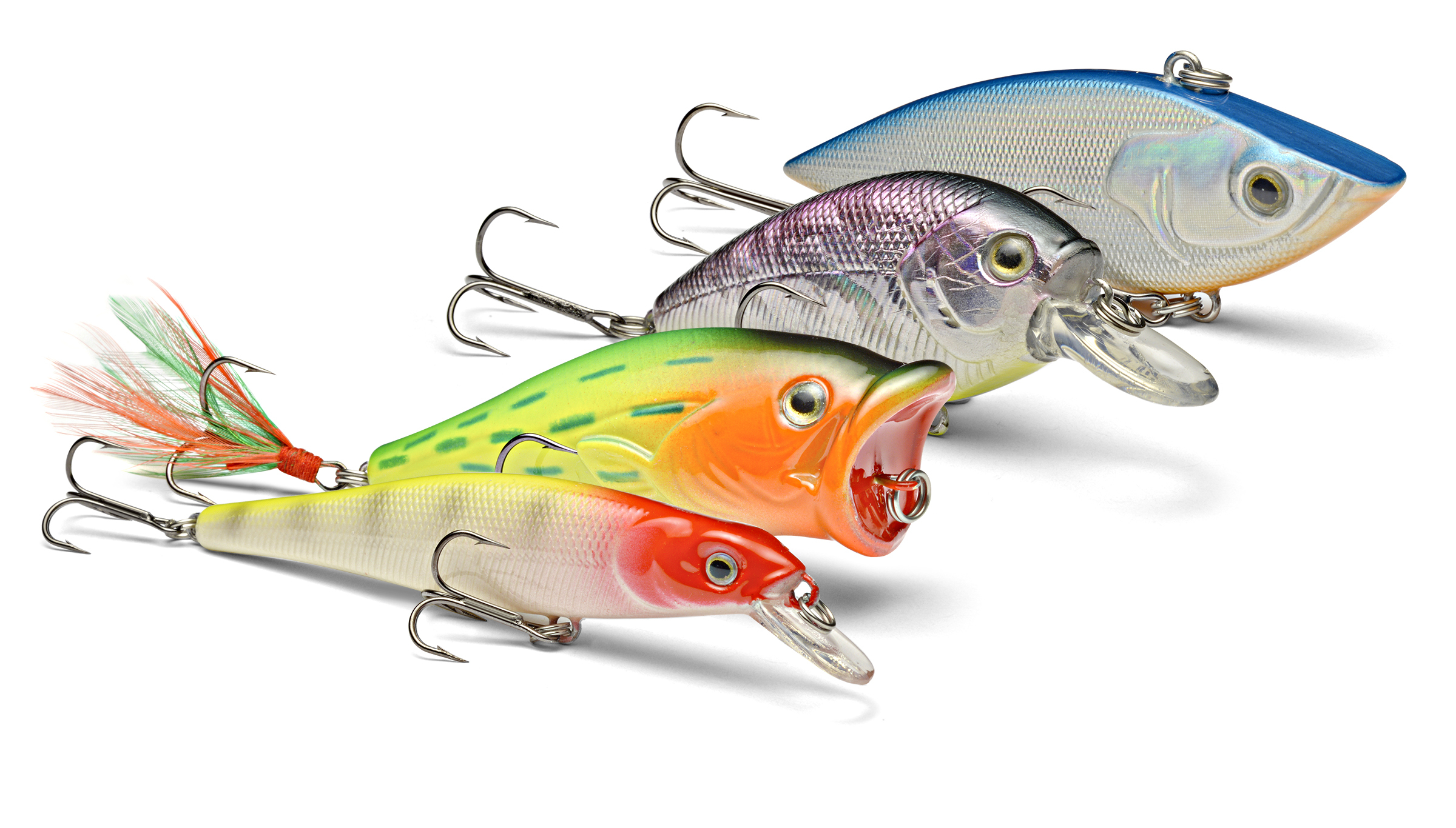 blaze lures fishing tackle Blaze Fishing Gear RAX-72 Blaze Hardbait Assortment