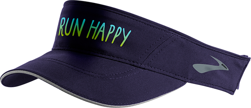 Brooks Run Happy Chaser Visor - Womens | Women's Caps