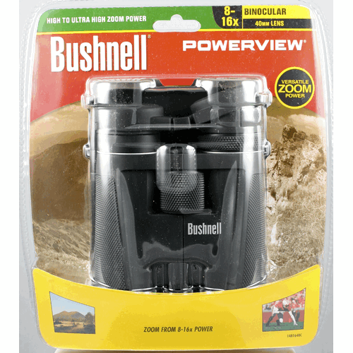 Jumelles Bushnell PowerView 2.0 10x25 MC – Compactes, Robuste, Prise En Main Confortable – Observation Nature & Sport