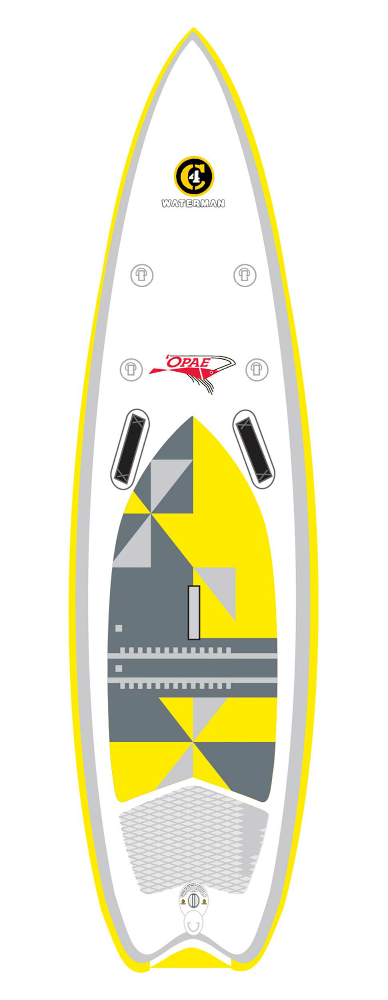 C4 Waterman 10 iSUP River Pro Opae Stand Up Paddleboard — CampSaver