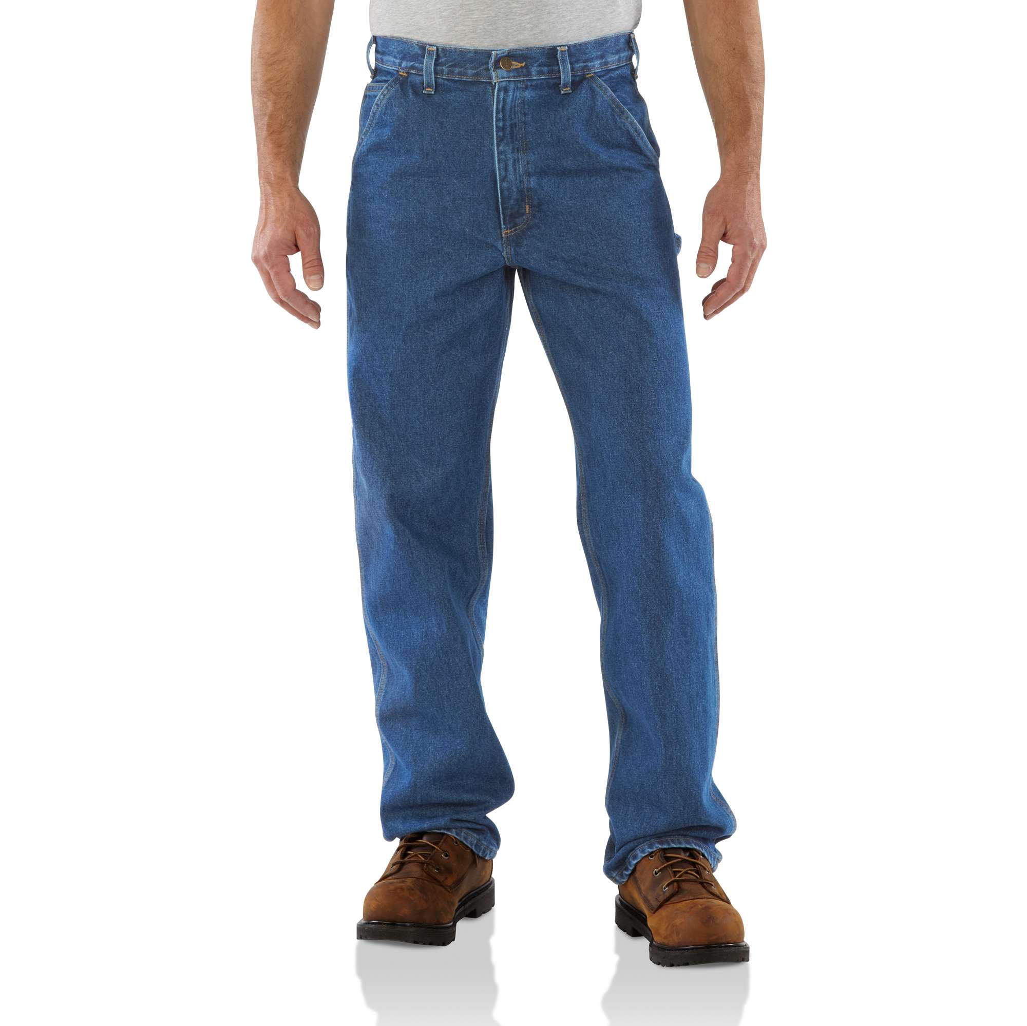 Carhartt Loose Original Fit Signature Denim Dungaree for Mens