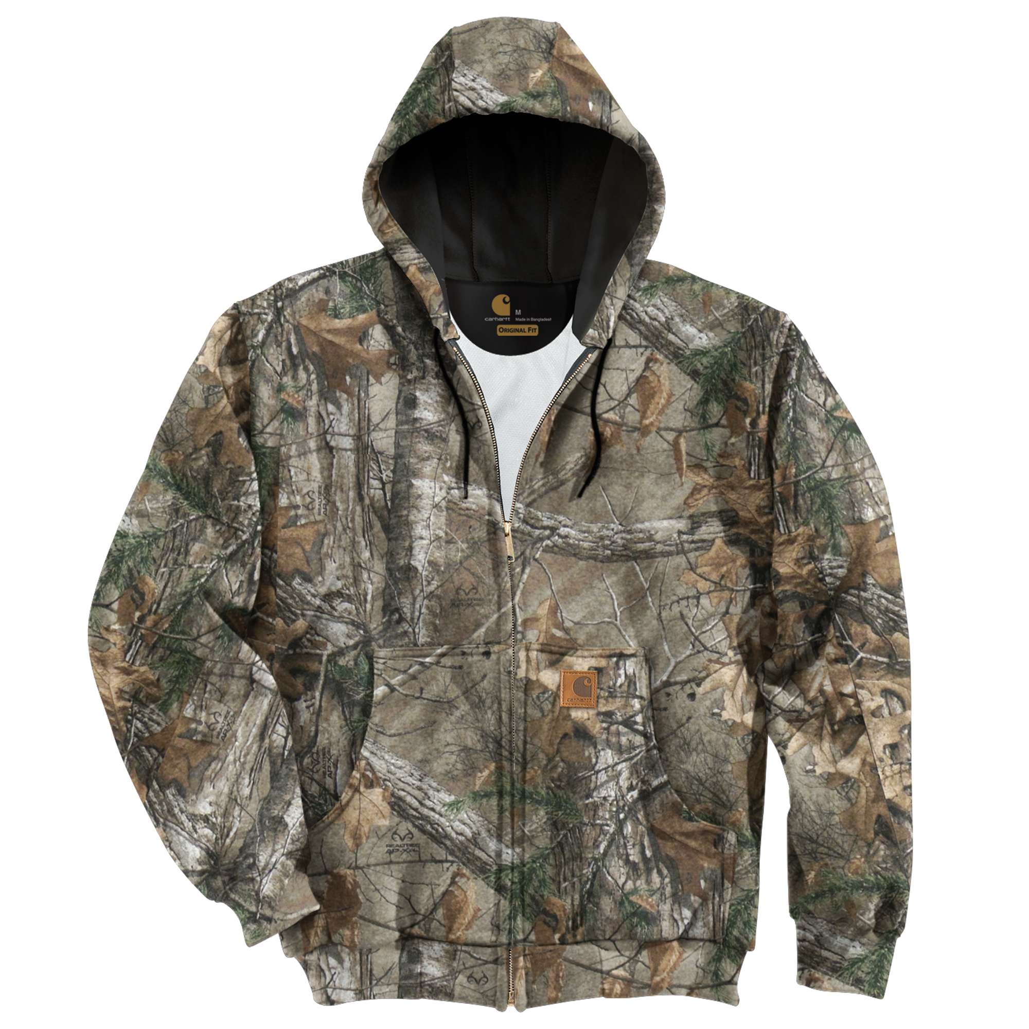 Carhartt MCamo Hooded Zip Flame-Resistant Swtsh for Mens — CampSaver
