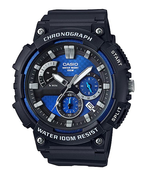 Casio Outdoor Chrono Watch, w/100M Water Resistant MCW200H-2AV