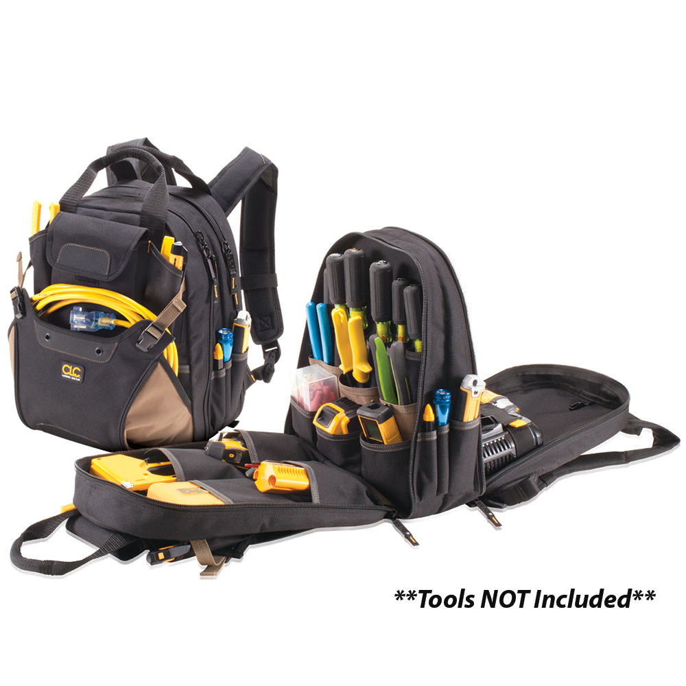 clc mini backpack Chloe Convertible and Crossbody Silver Orchid Oil Leather in LED light to illuminate a work area or help you look for the tools inside your bag CLC Tech Gear™ 53 Pocket