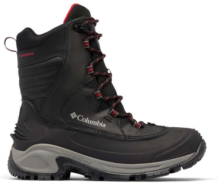 Columbia‎ Bugaboot III Boots Mens Size 13 Black/Red 200G Insulation Waterproof Columbia Bugaboot III Boots Mens Size 9.5 Black/Red 200G  main image 3