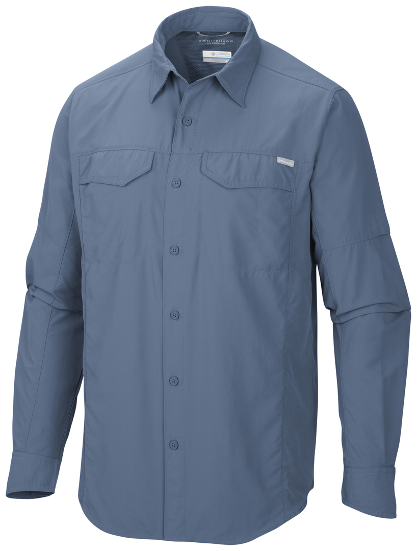 ユー Columbia Silver Ridge Long Sleeve Shirt - Mens — CampSaver
