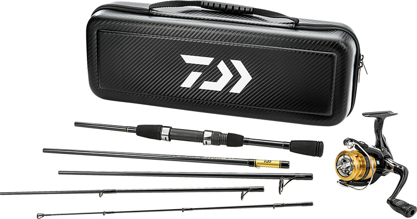 daiwa revros spinning etp combo soft case LT Executive Travel Pack  Forza Sports Upgrade your gear and experience fishing like never before with Daiwa! Daiwa Compact Travel Spinning Combo