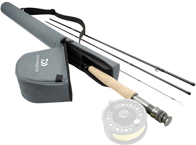 Daiwa Algonquin 5 Line Fly Travel Rod w /Tube AGQF9054TR with Free
