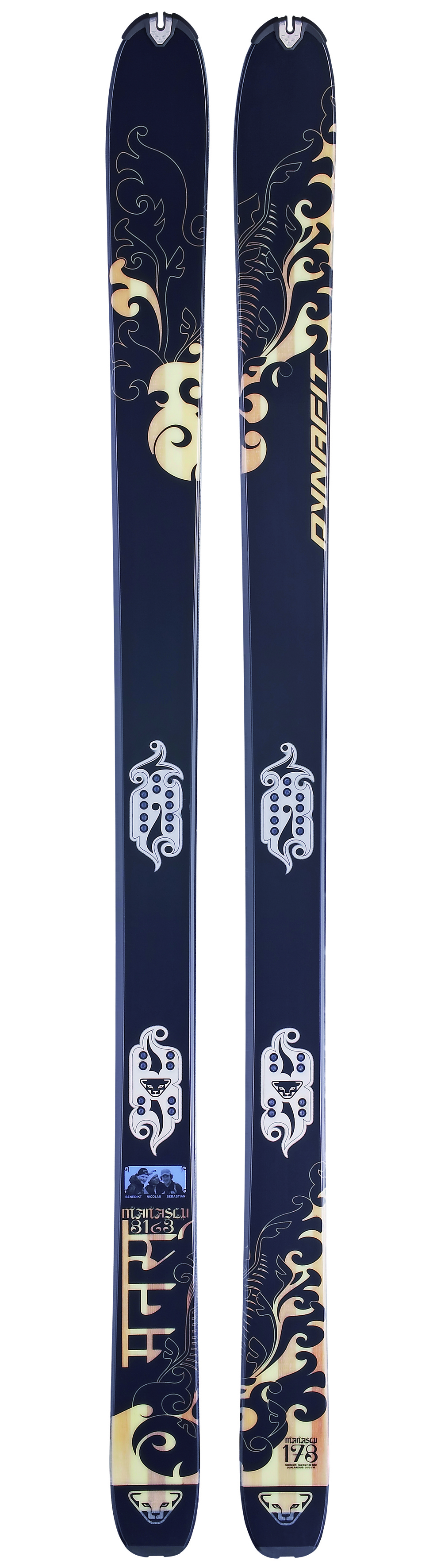 Dynafit Manaslu Ski-178 with Manaslu Speed Skins — CampSaver