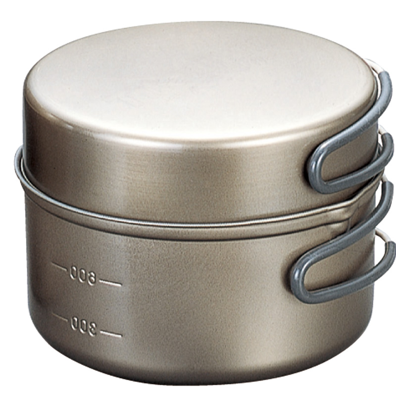 Evernew Titanium Non-Stick Pot Set — CampSaver
