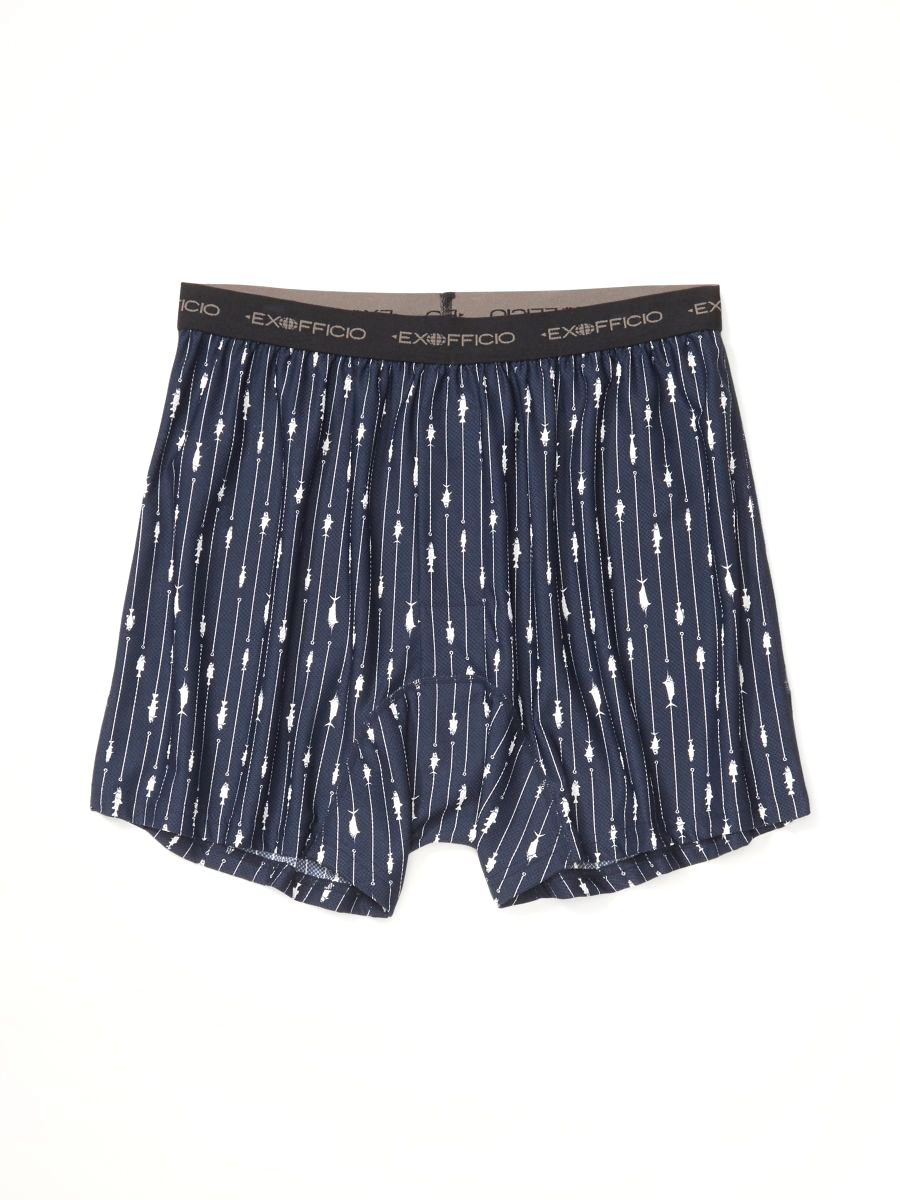 exofficio boxer briefs fish m YaWea Ocean Underwater print Men's Underwear 1 Pack Breathable and Soft with Fly Underwear for Men Black at Amazon Men's Clothing store Go collections ExOfficio Give-N-Go 2.0 Boxer Brief