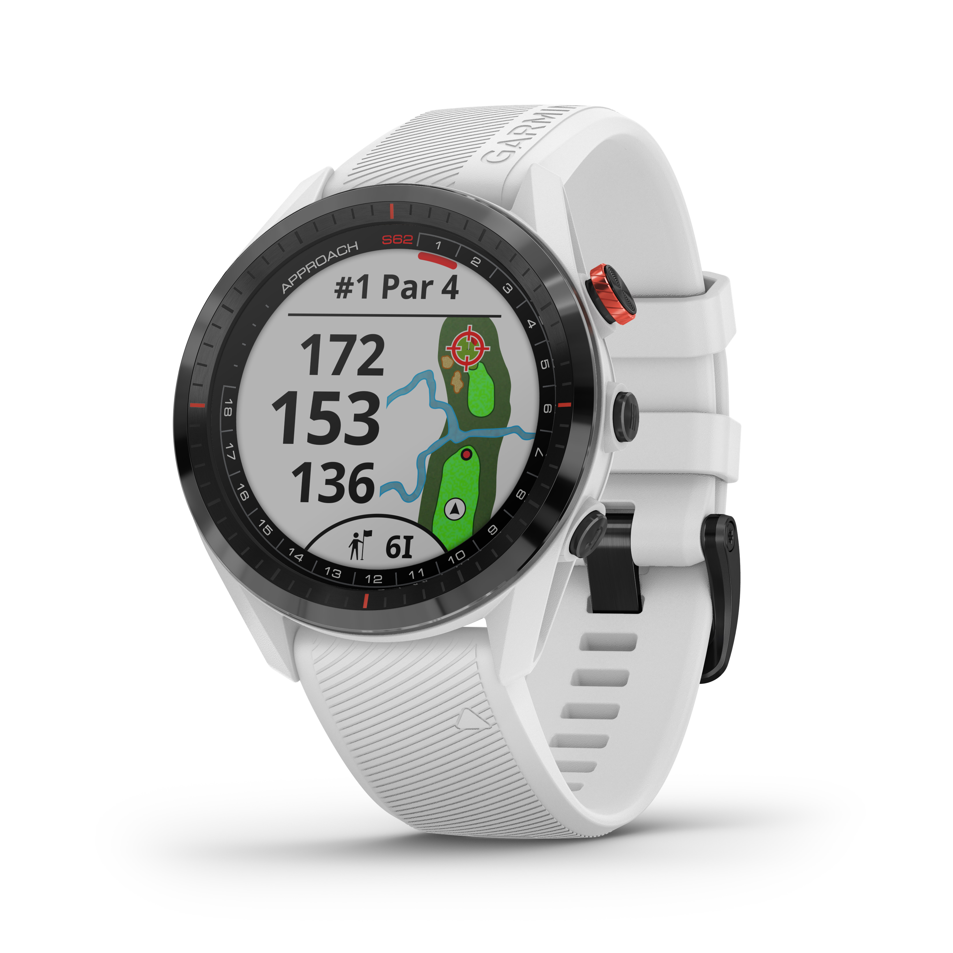 GARMIN APPROACH S62 ホワイト Garmin Approach S62 Golf Watch — CampSaver