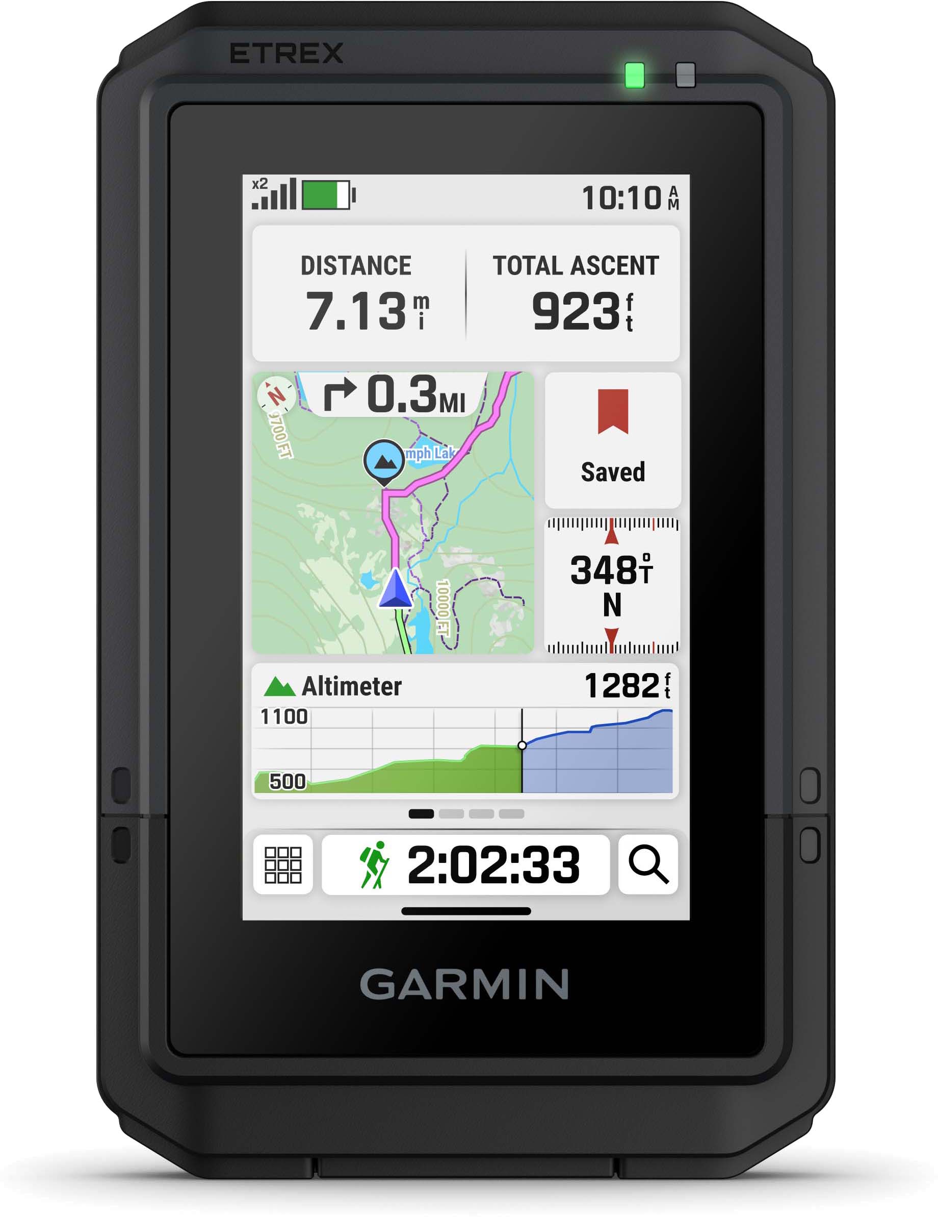 Garmin eTrex Touch GPS Handheld Navigator 010-02940-00 with Free
