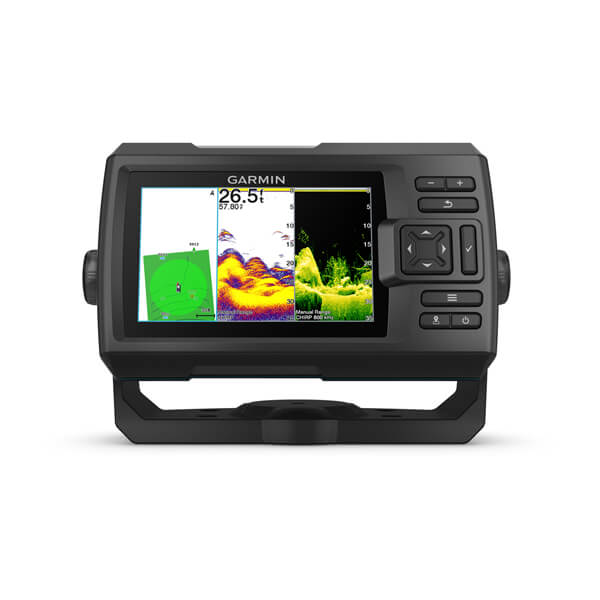 garmin striker fish finders 4cv with Transducer, 4" GPS Fishfinder with CHIRP Traditional and ClearVu Scanning Sonar Transducer and Built In Quickdraw Contours beam Transducer is compact Garmin STRIKER Vivid 9sv Fishfinder