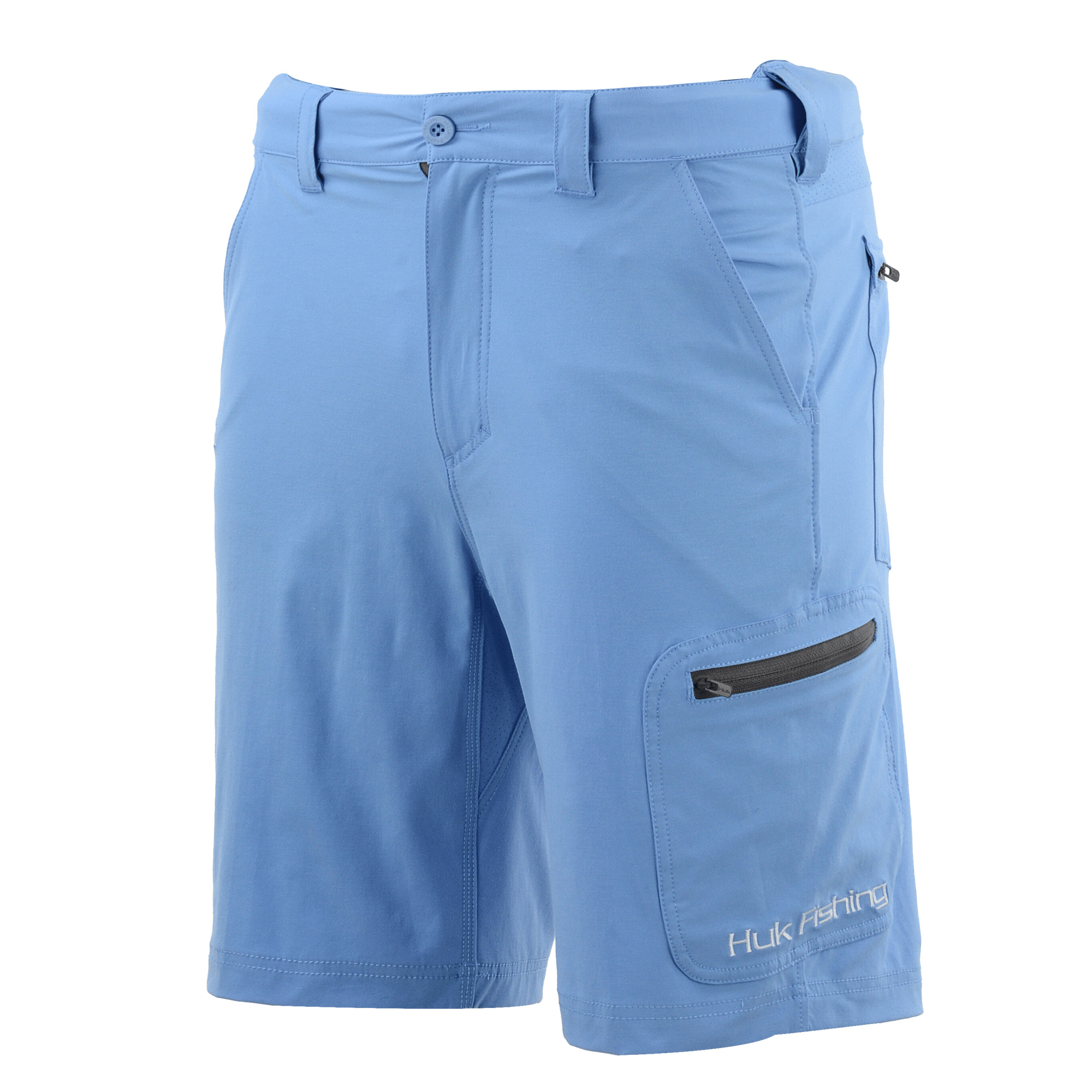 HUK Short de pêche Next Level 26,7 cm pour homme | Séchage rapide avec