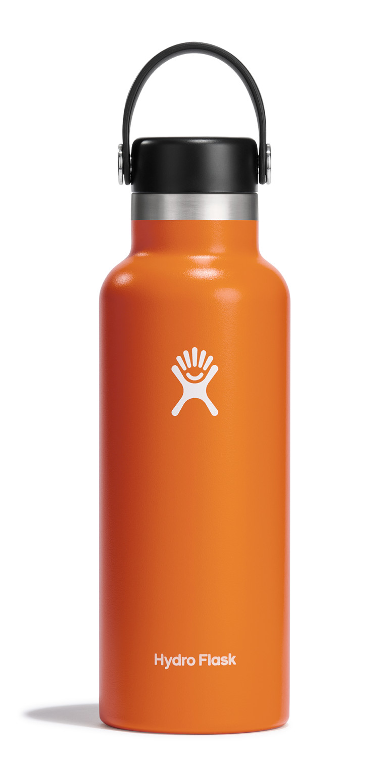 Flex Cap Mango Hydro Flask 18 Oz Straw Cap Mango Colored Hydro Flask 32 Oz  Wide