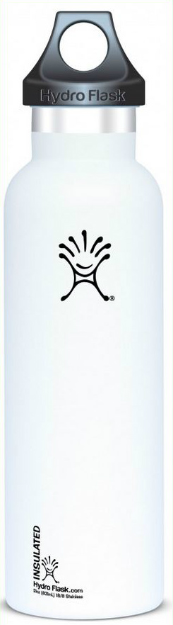 Hydro Flask Standard Mouth 21 oz-Arctic White  CampSaver