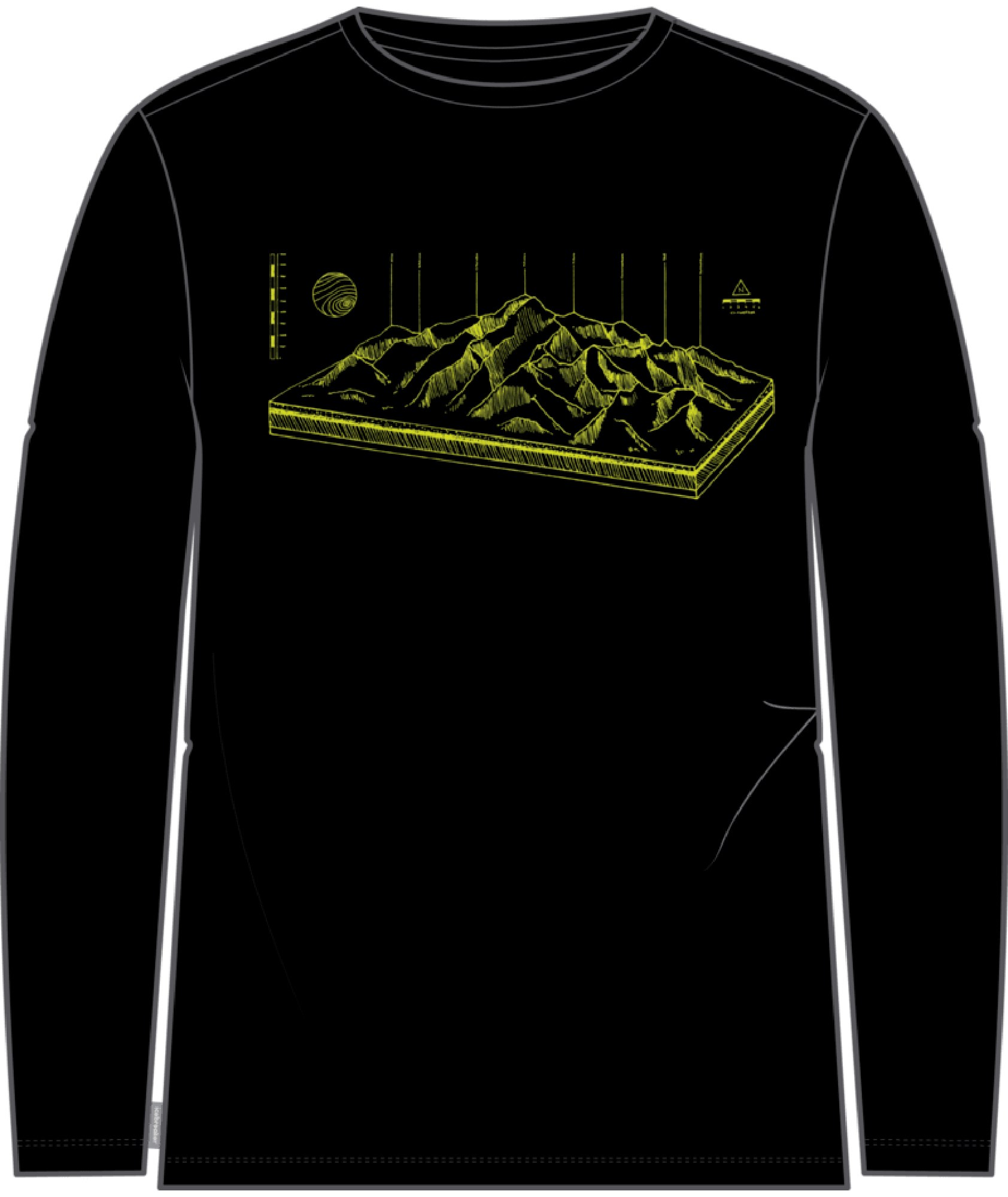 Icebreaker 150 Tech Lite II Long Sleeve Alps 3D T-Shirt - Men's