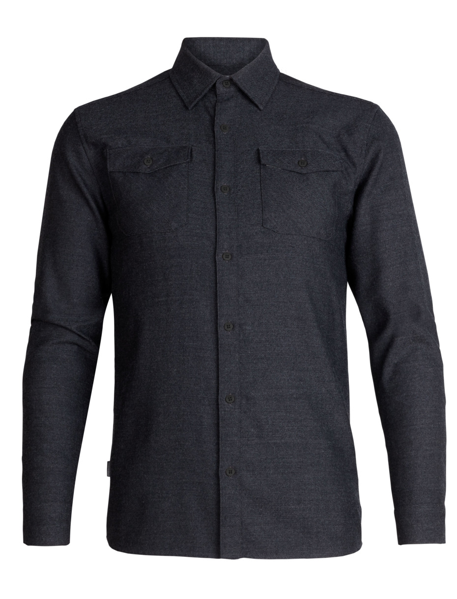 icebreaker dress shirt Men Merino 125 Cool-Lite Steveston Short Sleeve Shirt Plaid| icebreaker