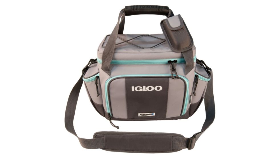 igloo marine ultra tackle box 40 can cooler bag Large Portable Insulated Soft with Rolling Wheels, Gray : Sports & Outdoors and sand Igloo HLC Ultra 12-Can Cooler