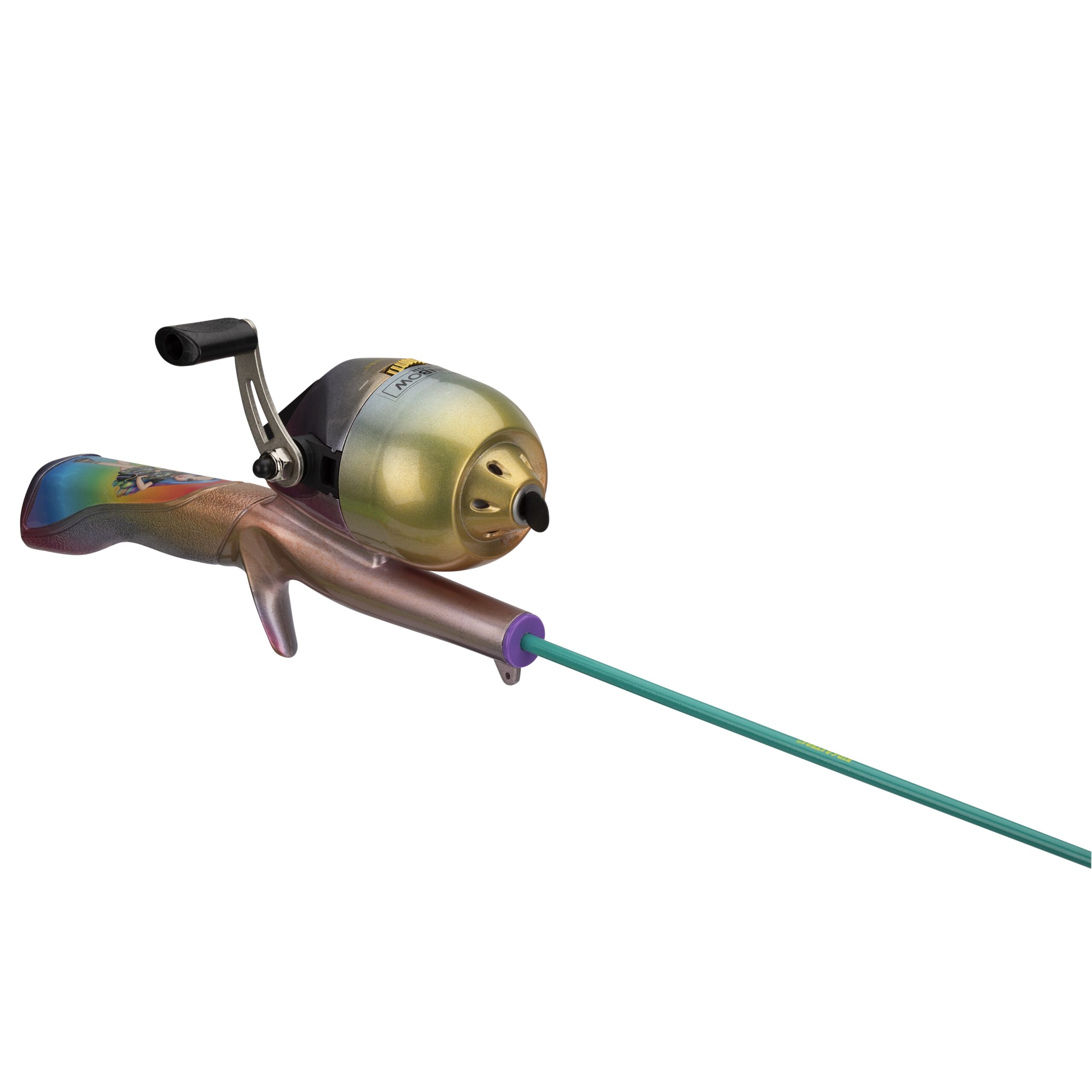 casters fishing reel Trika Ti100 Casting Finished with ergonomic handle grips Paw Patrol Boys Youth Fishing
