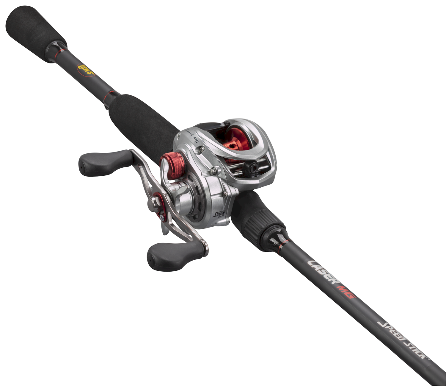 Lew's Laser Mg Speed Spool 6'10in -1 Med Heavy Rh Baitcast Combo