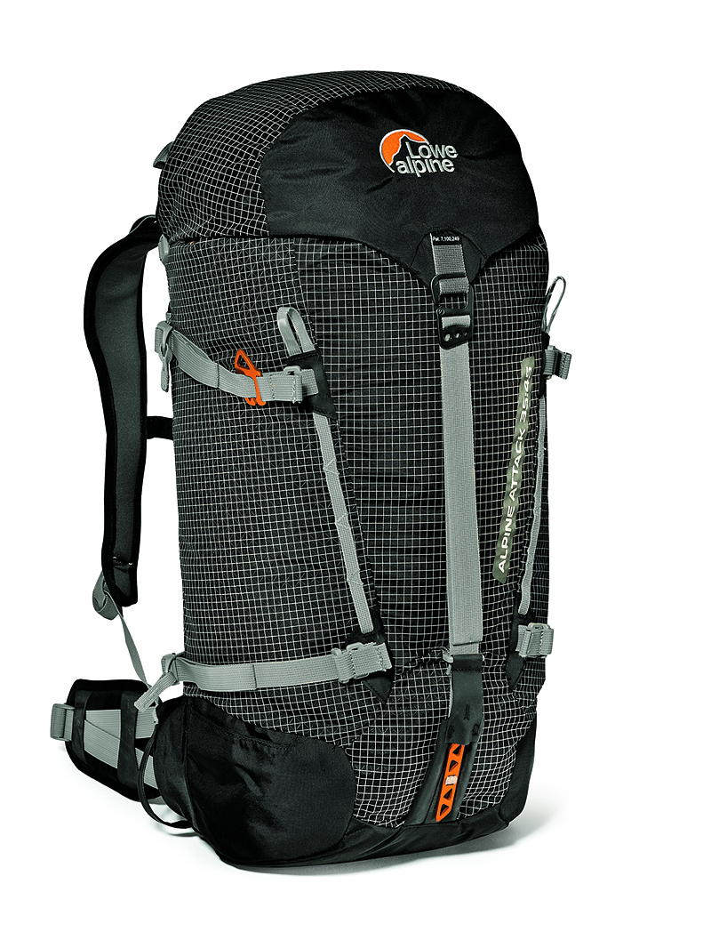 Lowe Alpine Alpine Attack 4555 Backpack-Black Grid — CampSaver