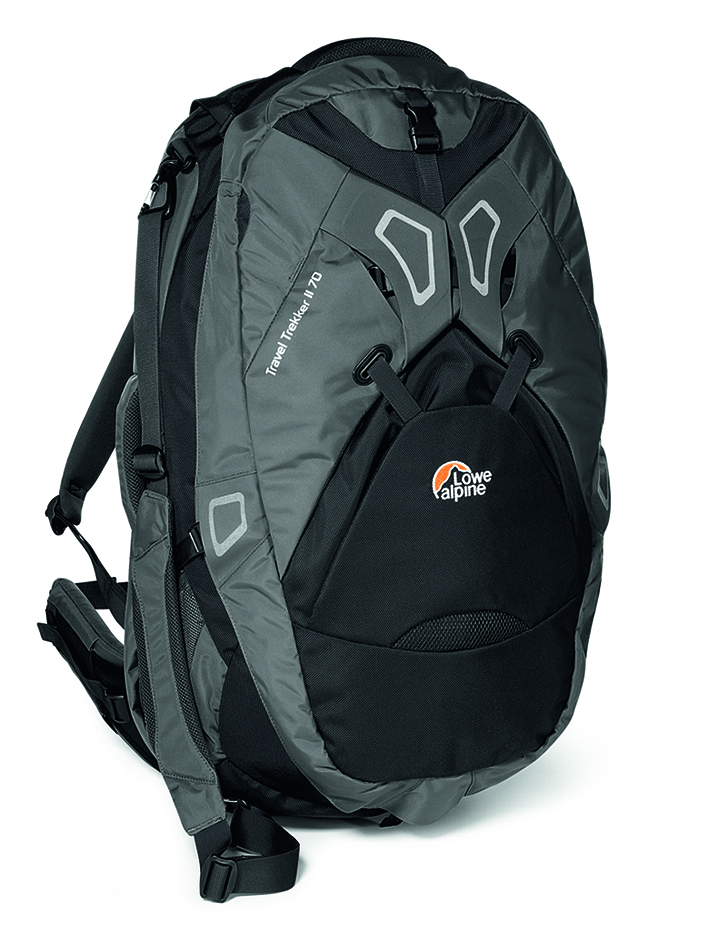 Lowe Alpine Travel Trekker II 70 Pack-Phantom Black/Graphite
