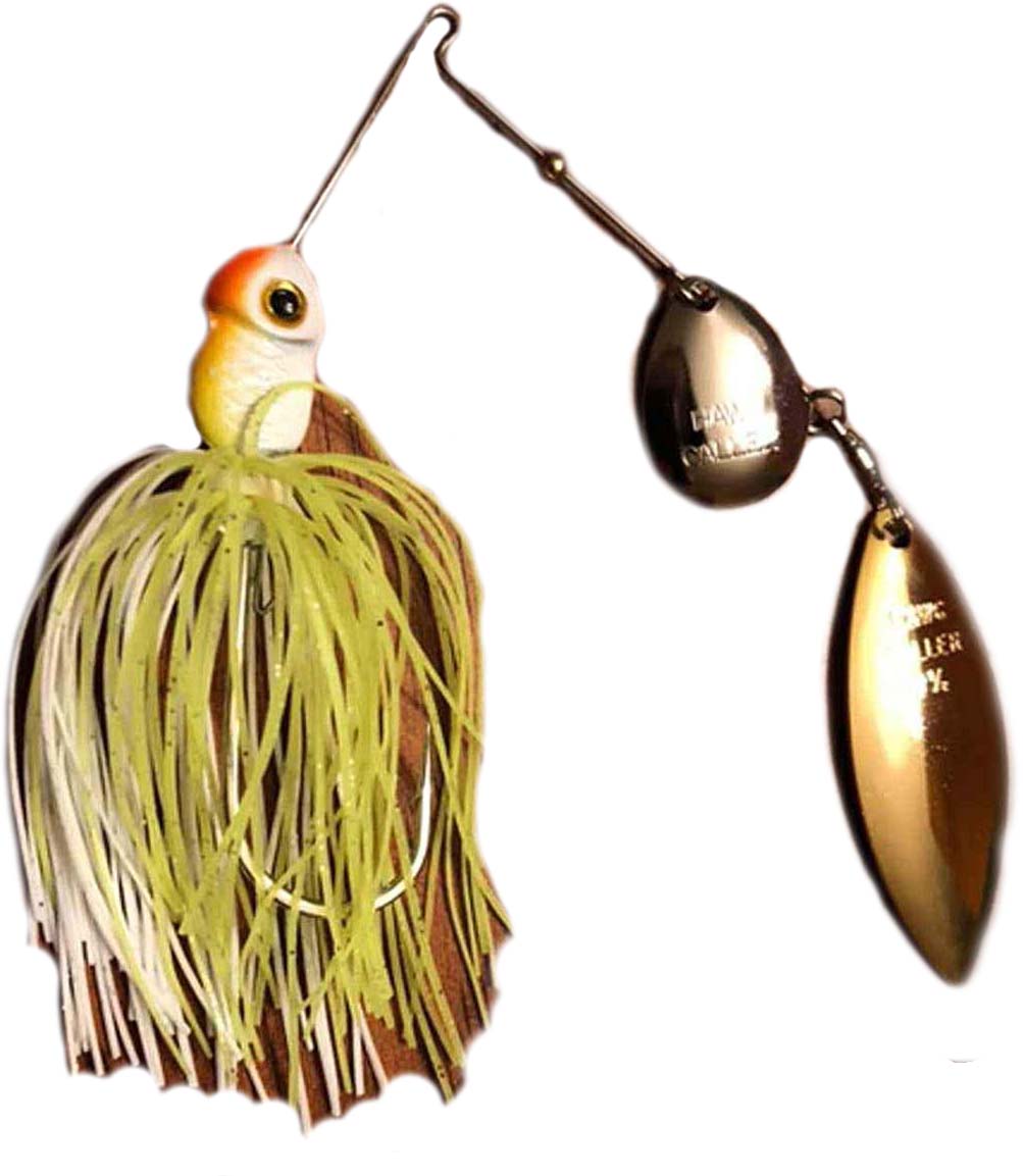 bells lunker lander fishing lure Original Dinner Bell  Fish Frostbite USA dropping straight through the ice Wood Lunker Punker Custom Paint