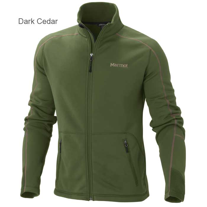 Marmot PowerStretch FullZip Jkt- Cocoa S — CampSaver