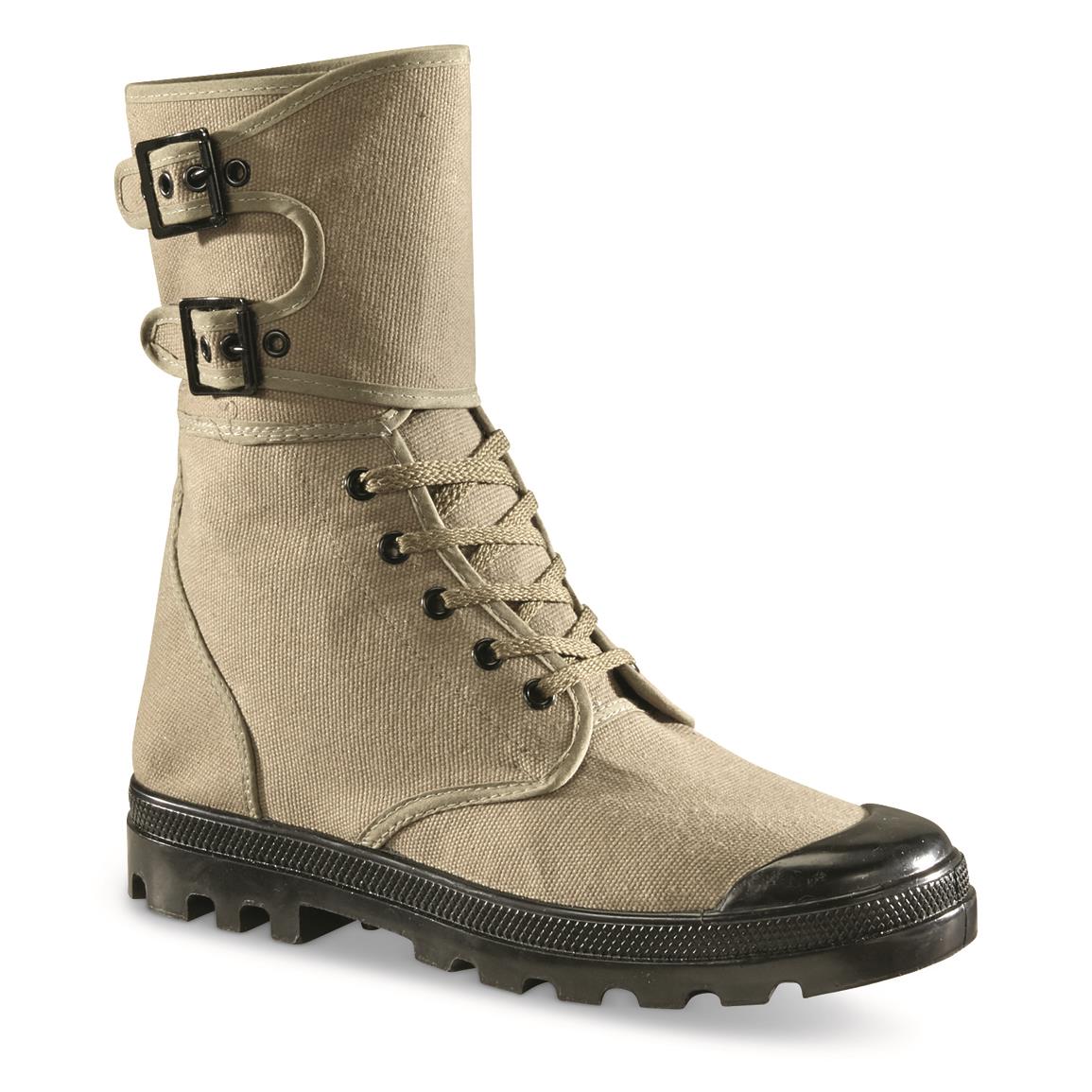 MIL-TEC Canvas w/Buckle Combat Boots - Men display picture 3