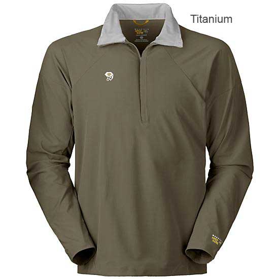 Mountain Hardwear Chockstone 1/2 Zip Pullover - Black-Large