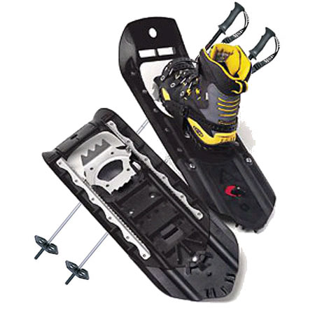 Raquettes à Neige MSR Denali Classic Military Issue – Grises – Avec Extensions Eco Tail – SEAL SOF